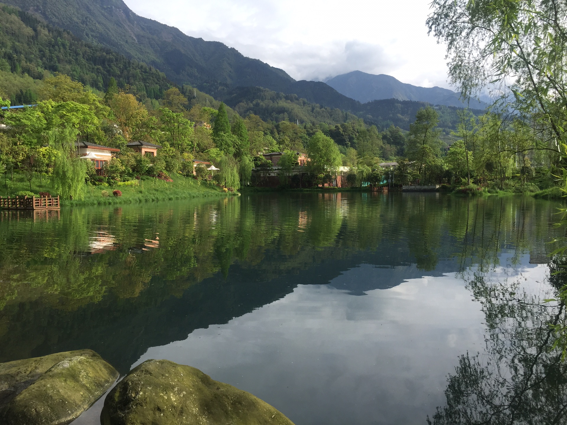 彭州宝山村,美丽的村