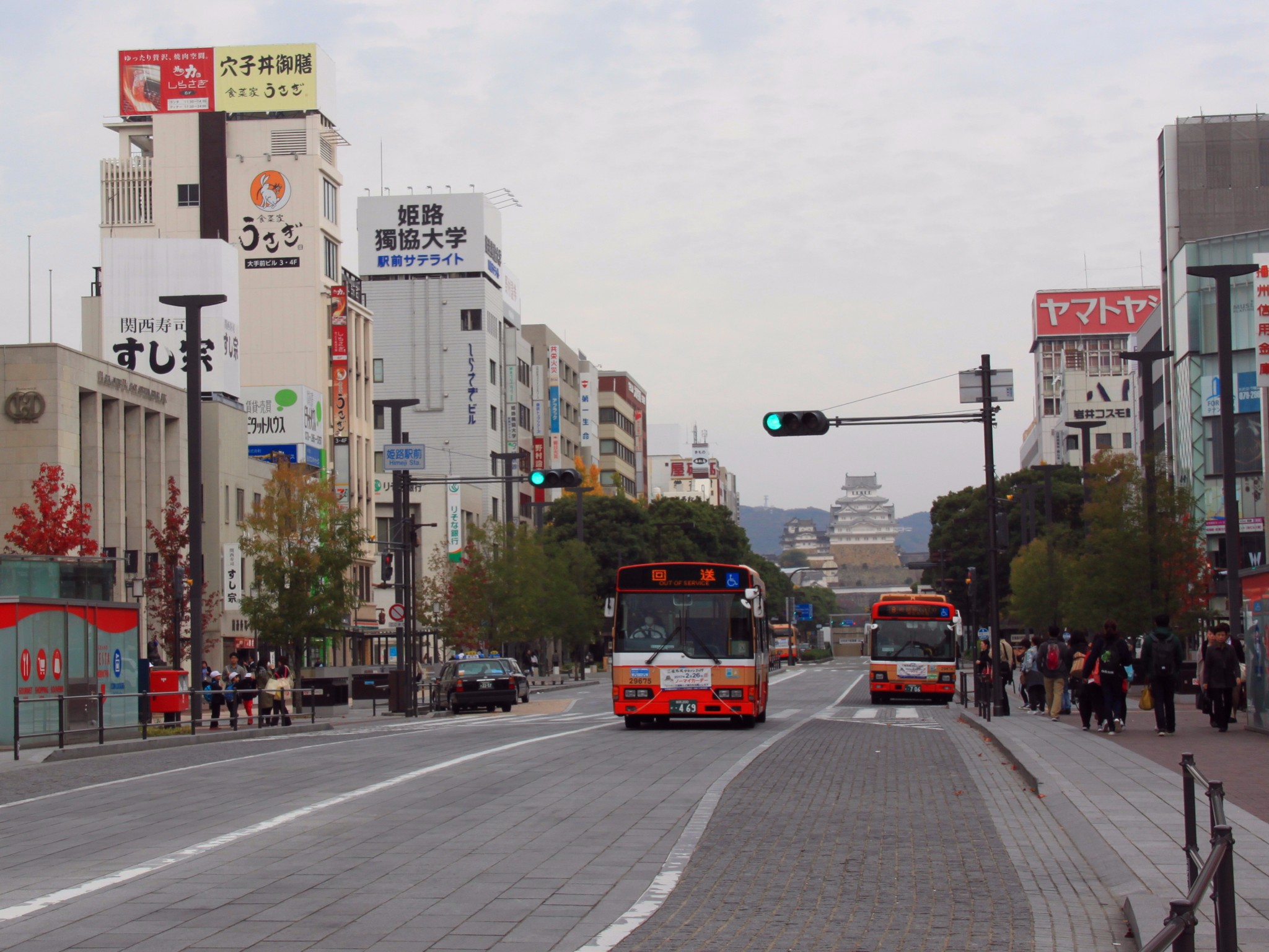 在阴天造访晴空之国 漫无目的 逛吃逛吃 2016年11月 高松 冈山 姬路