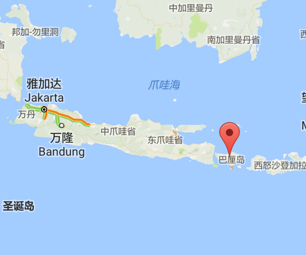 雅加达和巴厘岛是两个地方吗?