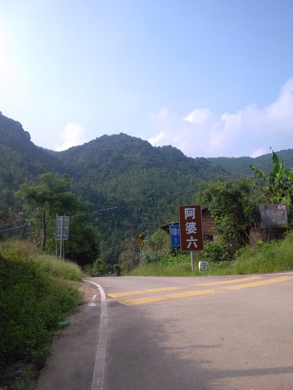 请问从化,驾车可以直达阿婆六村吗?