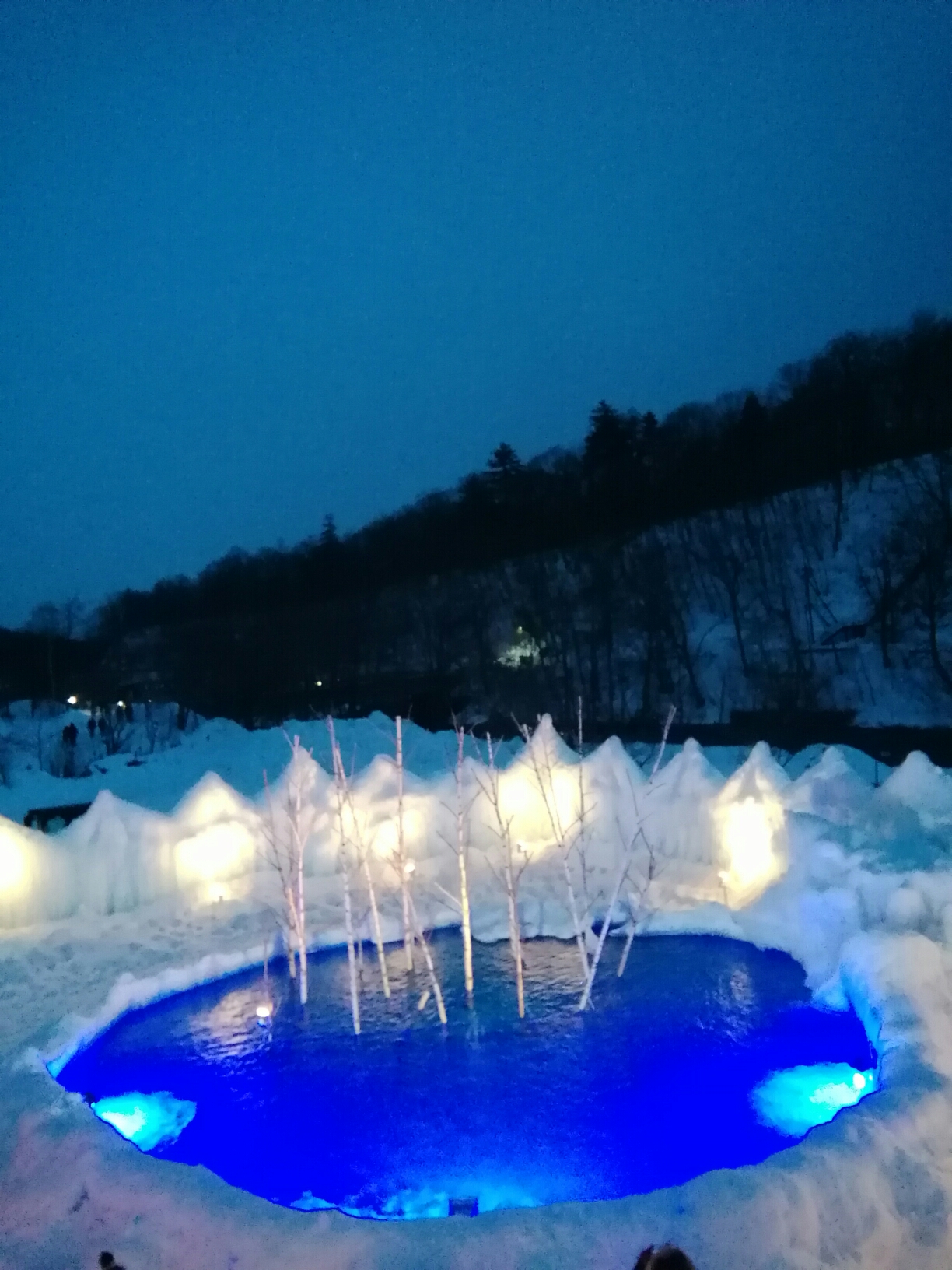 2017 寒假 北海道 雪和温泉