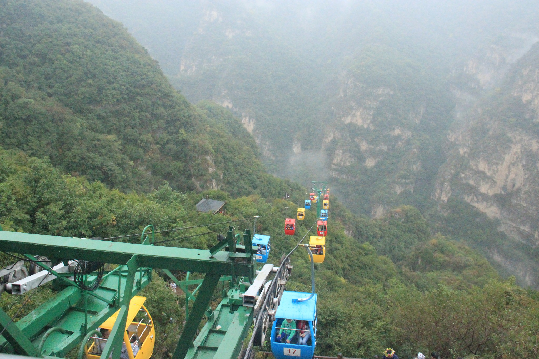 到野三坡游百里峡景区,逛百里峡艺术小镇