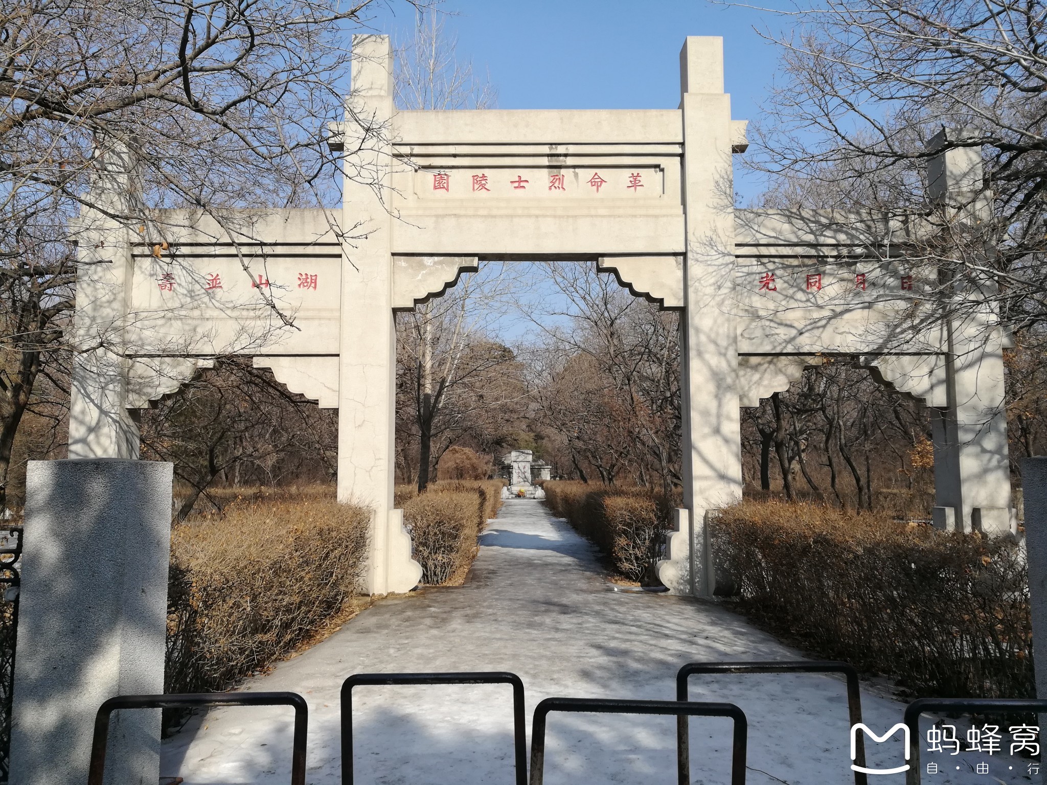 记得以前上小学的时候,每当清明之际,学校都会组织我们来北陵烈士