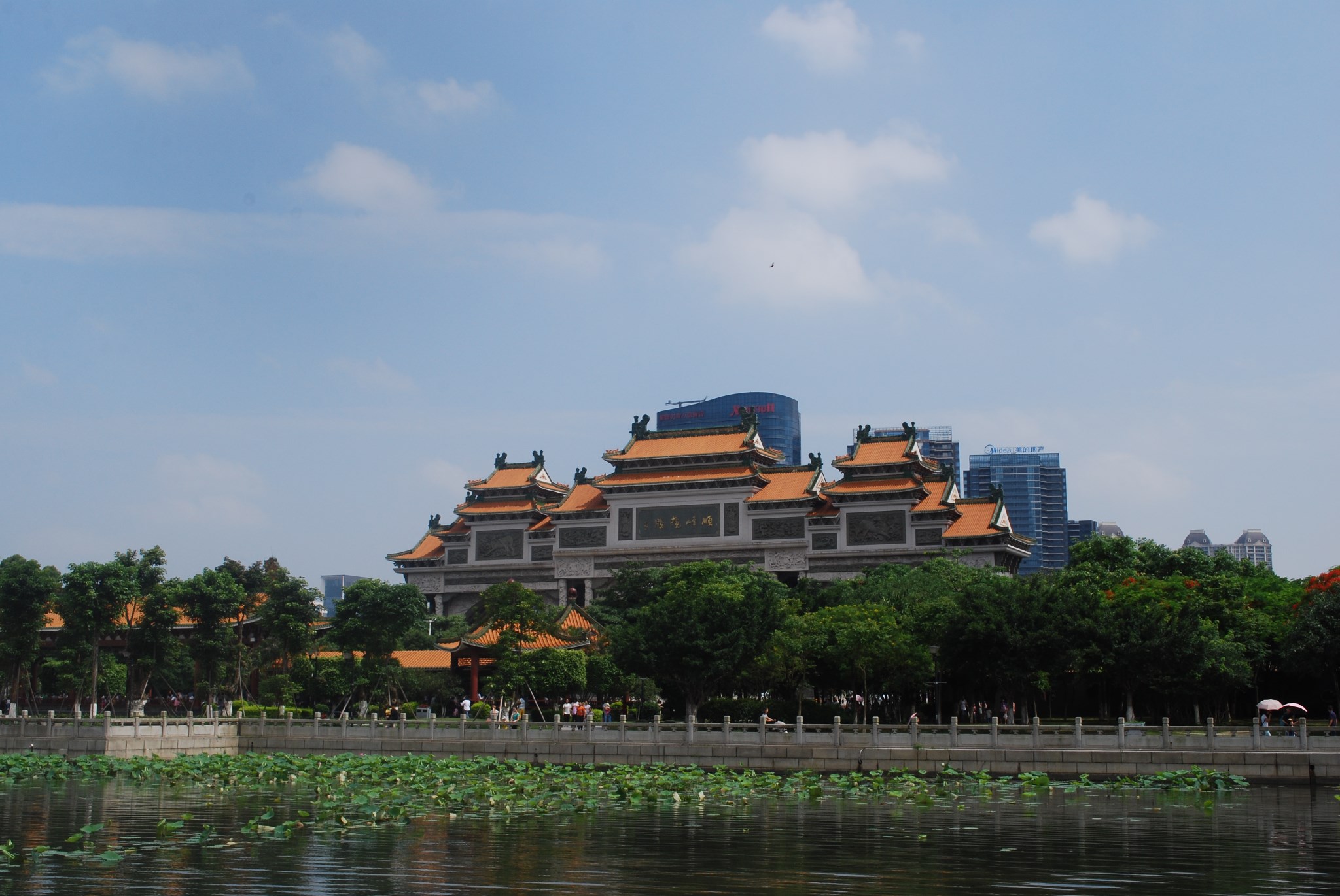 顺德大良城区二日游:清晖园,西山庙,青云塔,宝林寺,顺峰山公园
