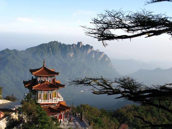 嵩县白云山景区平面图 嵩县白云山景区平面图