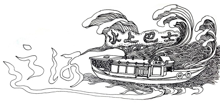 我喜欢给来杭州的人推荐运河,可能是它真的比较接地气.