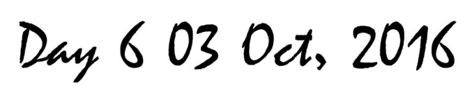 Day 6 03 Oct, 2016 Day 6 03 Oct, 2016