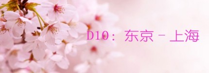 D10: 东京-上海 D10: 东京-上海